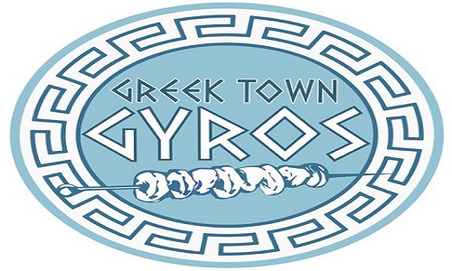 Greek Town Gyros logo